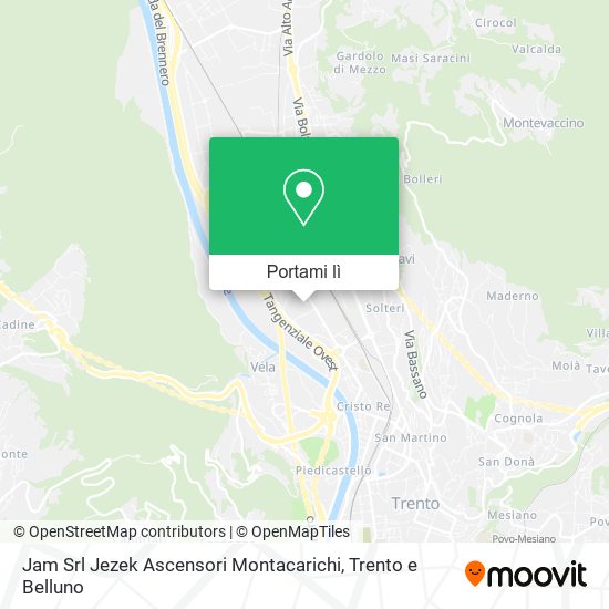 Mappa Jam Srl Jezek Ascensori Montacarichi