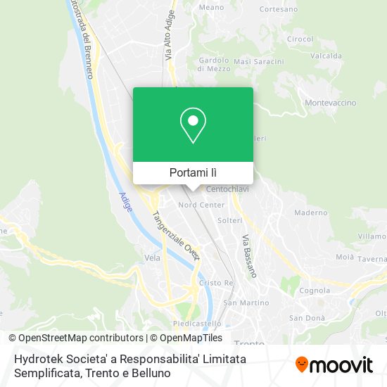 Mappa Hydrotek Societa' a Responsabilita' Limitata Semplificata