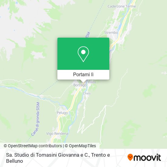Mappa Sa. Studio di Tomasini Giovanna e C.
