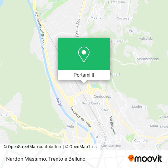 Mappa Nardon Massimo