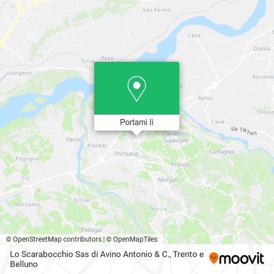 Mappa Lo Scarabocchio Sas di Avino Antonio & C.
