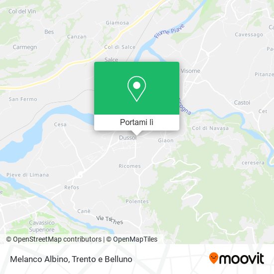 Mappa Melanco Albino
