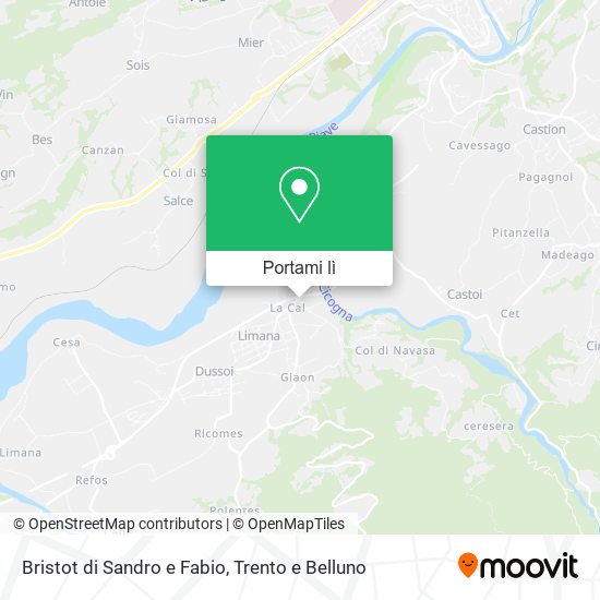 Mappa Bristot di Sandro e Fabio