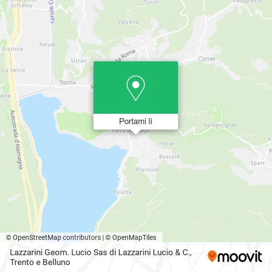 Mappa Lazzarini Geom. Lucio Sas di Lazzarini Lucio & C.