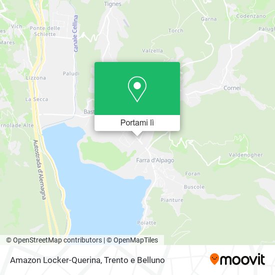 Mappa Amazon Locker-Querina