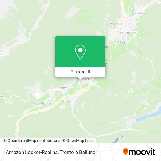 Mappa Amazon Locker-Realina