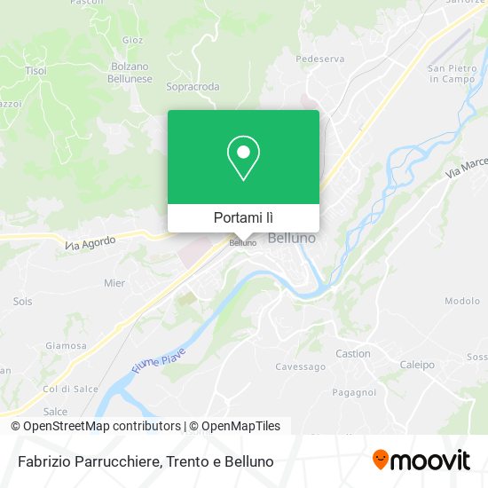 Mappa Fabrizio Parrucchiere