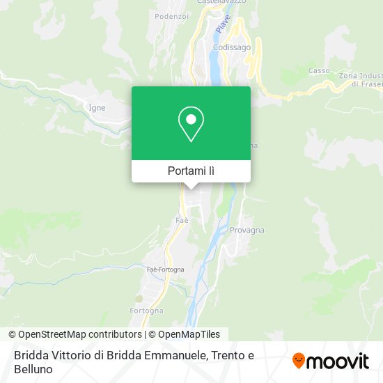 Mappa Bridda Vittorio di Bridda Emmanuele