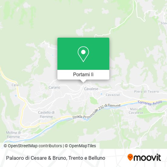Mappa Palaoro di Cesare & Bruno
