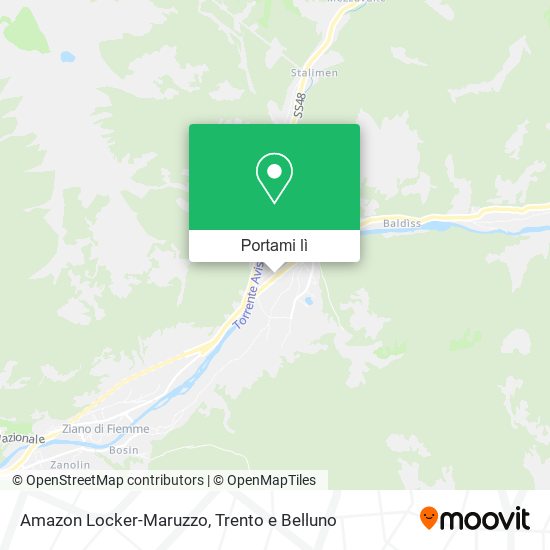 Mappa Amazon Locker-Maruzzo