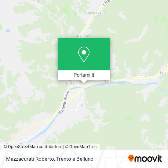 Mappa Mazzacurati Roberto