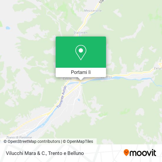 Mappa Vilucchi Mara & C.