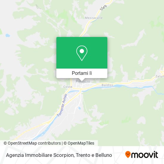 Mappa Agenzia Immobiliare Scorpion