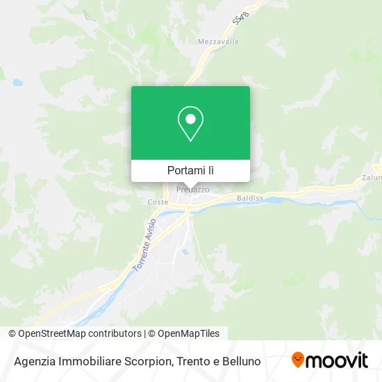 Mappa Agenzia Immobiliare Scorpion