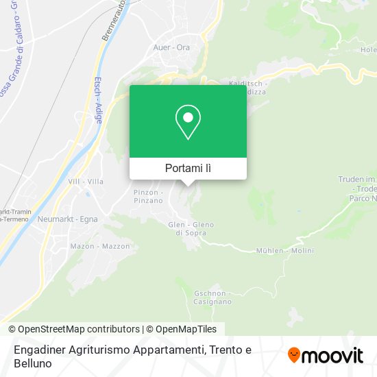 Mappa Engadiner Agriturismo Appartamenti