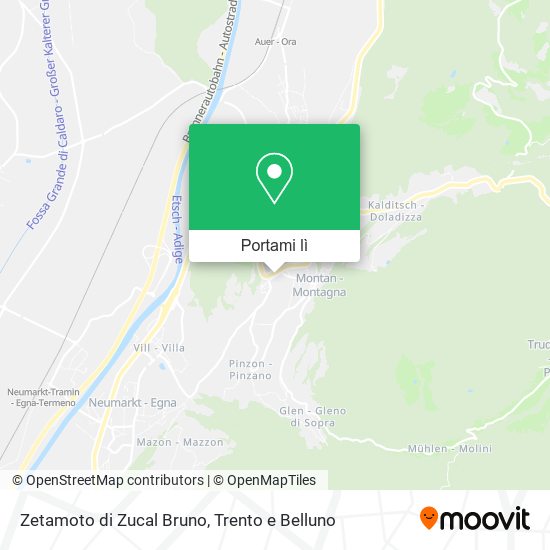 Mappa Zetamoto di Zucal Bruno