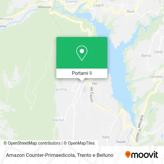 Mappa Amazon Counter-Primaedicola