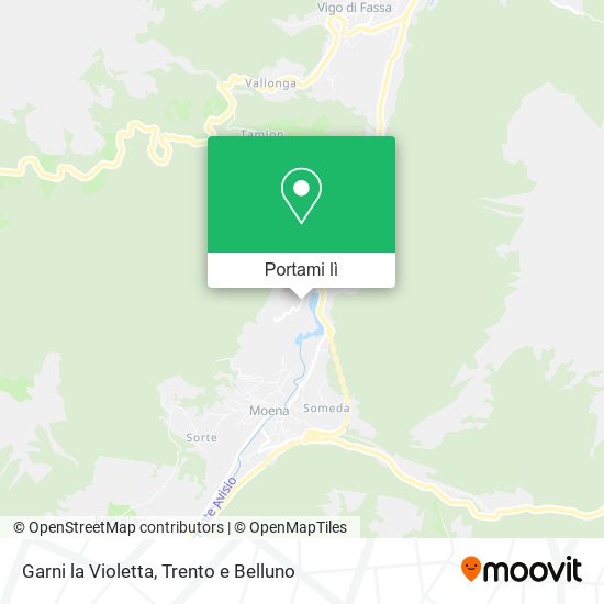 Mappa Garni la Violetta