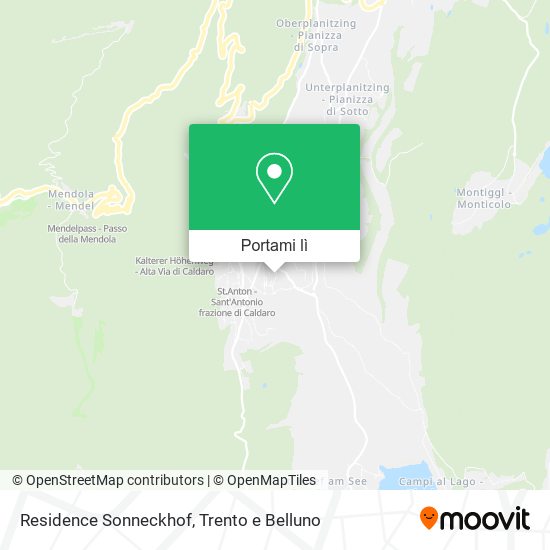 Mappa Residence Sonneckhof