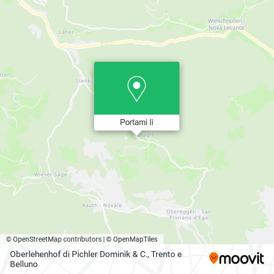 Mappa Oberlehenhof di Pichler Dominik & C.