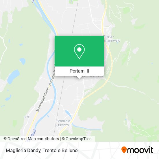 Mappa Maglieria Dandy