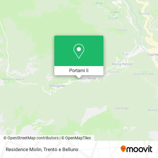 Mappa Residence Molin