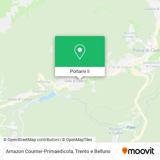 Mappa Amazon Counter-Primaedicola