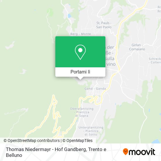 Mappa Thomas Niedermayr - Hof Gandberg