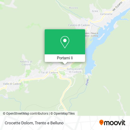 Mappa Crocette Dolom