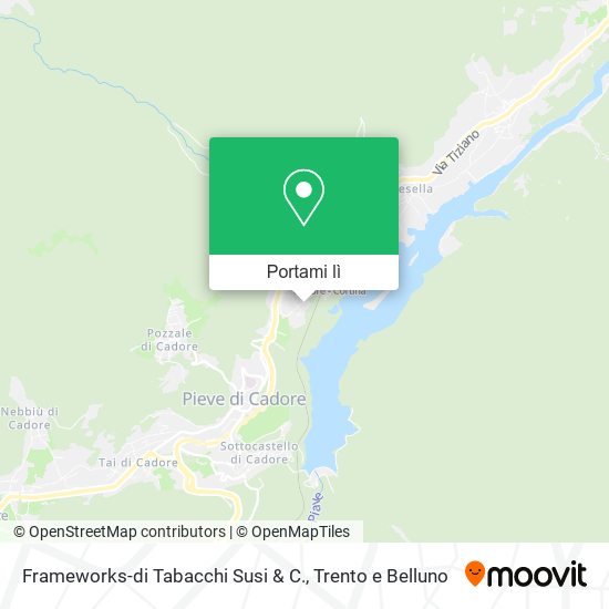Mappa Frameworks-di Tabacchi Susi & C.