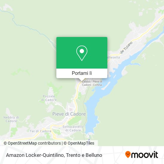 Mappa Amazon Locker-Quintilino