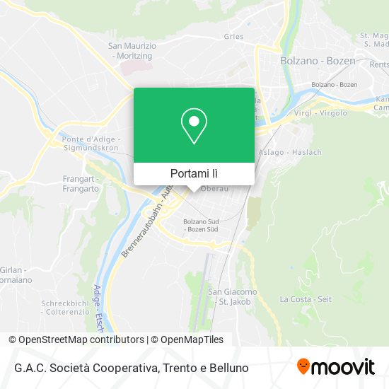 Mappa G.A.C. Società Cooperativa