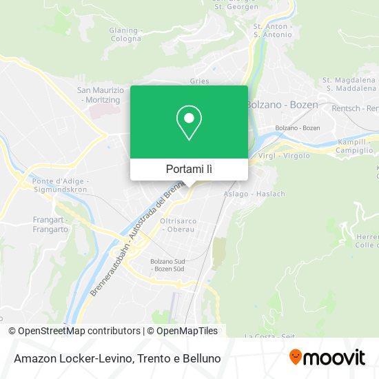 Mappa Amazon Locker-Levino