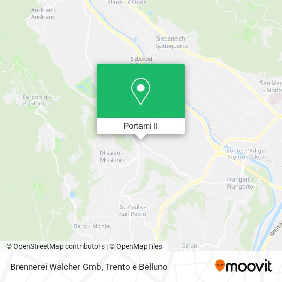Mappa Brennerei Walcher Gmb