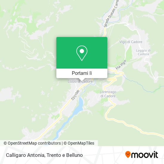 Mappa Calligaro Antonia