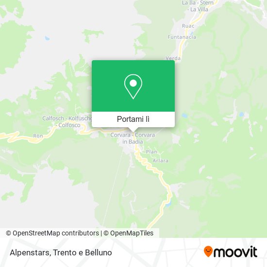 Mappa Alpenstars