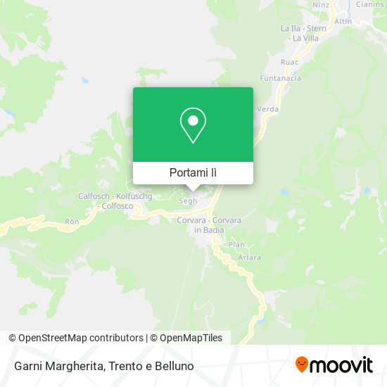Mappa Garni Margherita