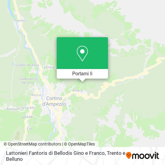 Mappa Lattonieri Fantoris di Bellodis Gino e Franco