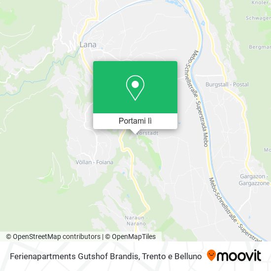 Mappa Ferienapartments Gutshof Brandis