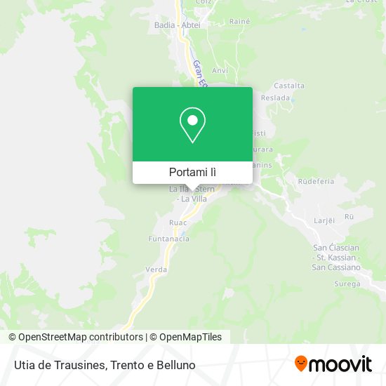 Mappa Utia de Trausines