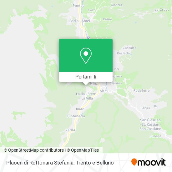 Mappa Plaoen di Rottonara Stefania