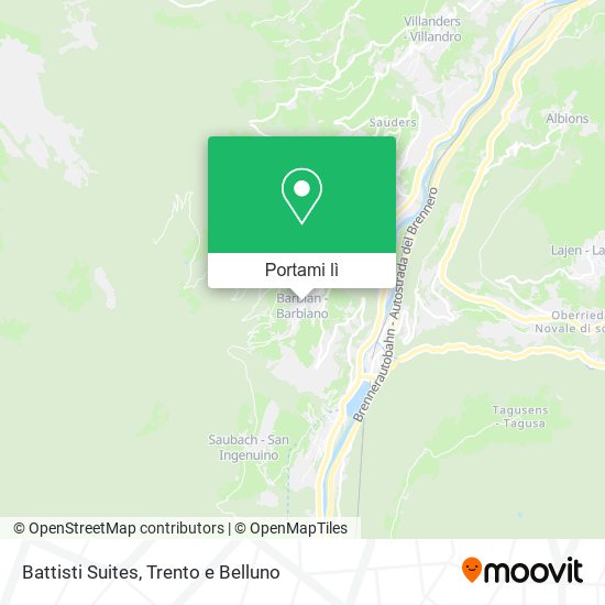 Mappa Battisti Suites