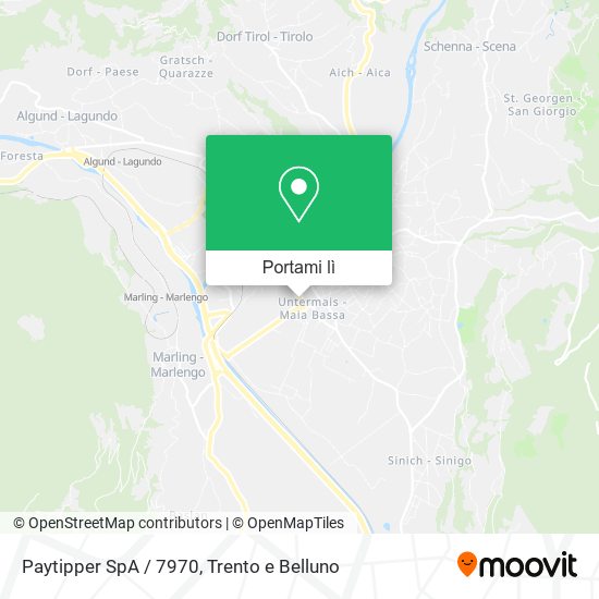 Mappa Paytipper SpA / 7970