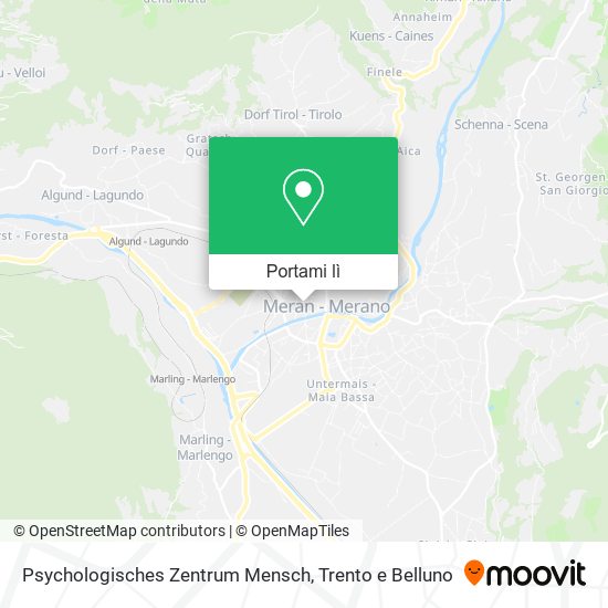 Mappa Psychologisches Zentrum Mensch