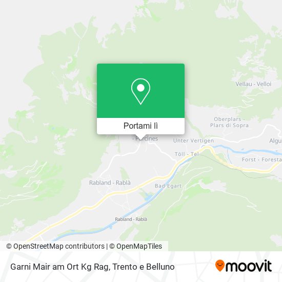 Mappa Garni Mair am Ort Kg Rag