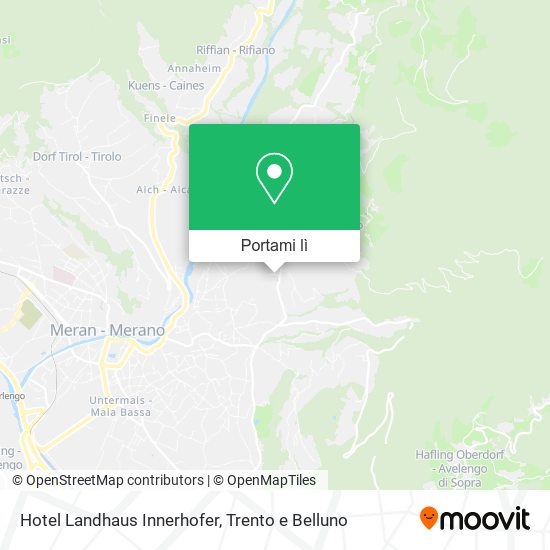 Mappa Hotel Landhaus Innerhofer