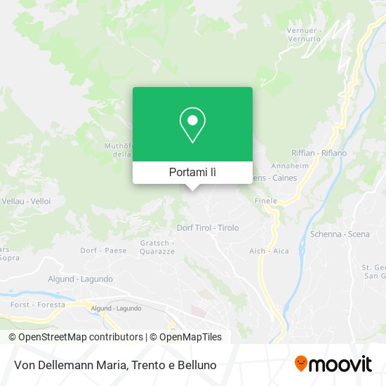 Mappa Von Dellemann Maria