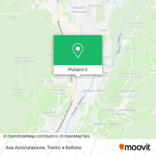 Mappa Axa Assicurazione