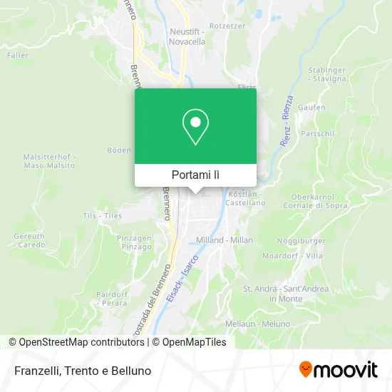 Mappa Franzelli