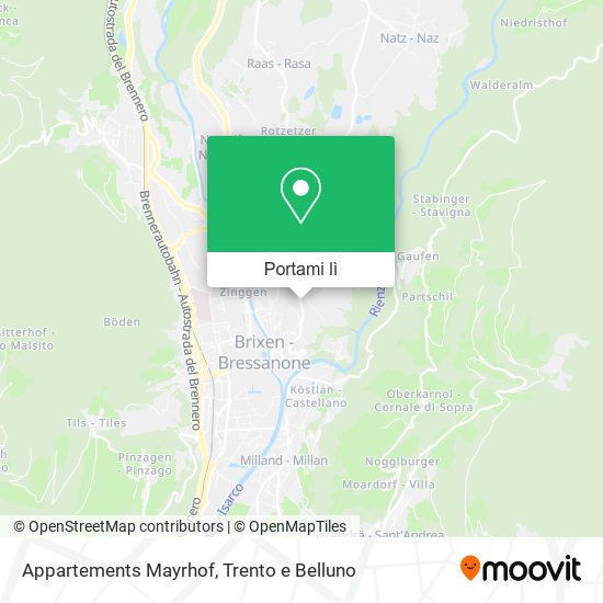 Mappa Appartements Mayrhof